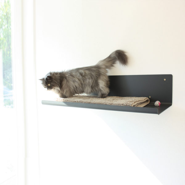 Katzen Wandliege STRAIGHT - Elegante Liege und Aussichtsplattform für Katzen