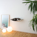 Katzen-Hängematte SWING - Platzsparende Liegfläche für die Wand