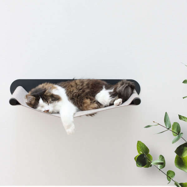 Katzen-Hängematte SWING - Platzsparende Liegfläche für die Wand